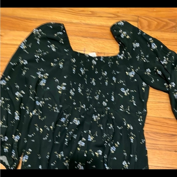 NWT GAP Smocked Squareneck Mini Dress - Picture 6 of 6